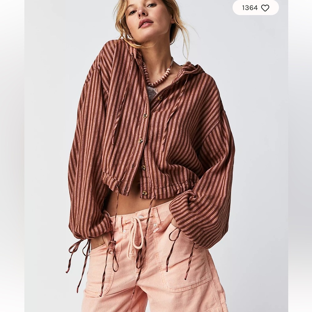 Free People We The Free Stripe New Beginnings Top
